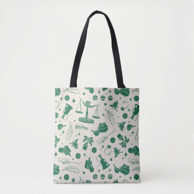 HOGWARTS™ Class Club Pattern Tote Bag (Front)