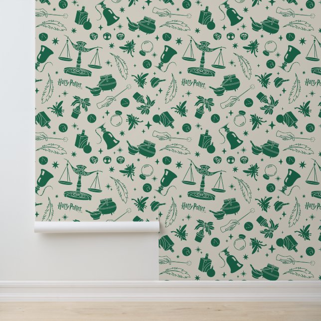 HOGWARTS™ Class Club Pattern Wallpaper (Application)