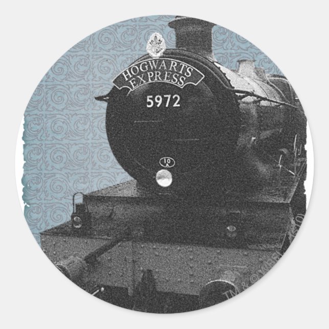 Hogwarts Express Classic Round Sticker (Front)