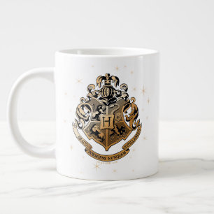 HOGWARTS™ Glistening Golden Crest Large Coffee Mug