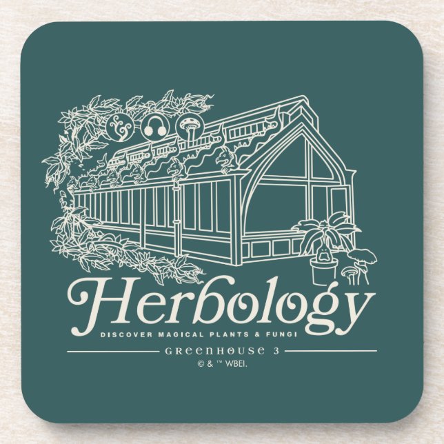 HOGWARTS™ Herbology Greenhouse Coaster (Front)
