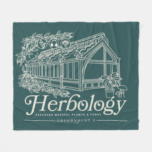 HOGWARTS™ Herbology Greenhouse Fleece Blanket
