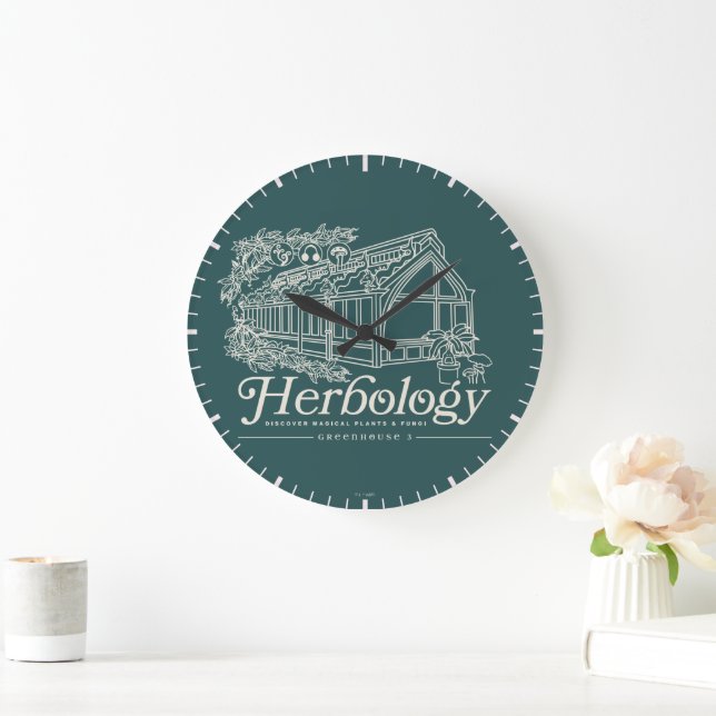 HOGWARTS™ Herbology Greenhouse Large Clock (Home)