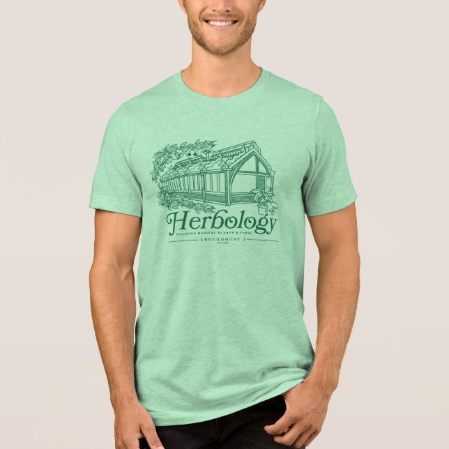 HOGWARTS™ Herbology Greenhouse Tri-Blend Shirt (Front)