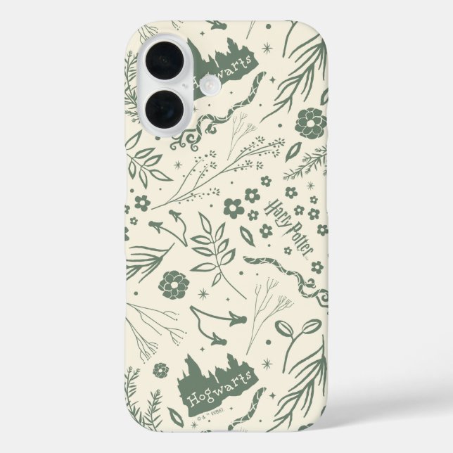 HOGWARTS™ Herbology Magic Pattern Case-Mate iPhone Case (Back)