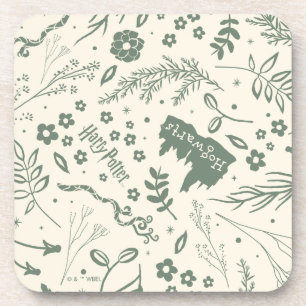 HOGWARTS™ Herbology Magic Pattern Coaster