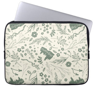 HOGWARTS™ Herbology Magic Pattern Laptop Sleeve