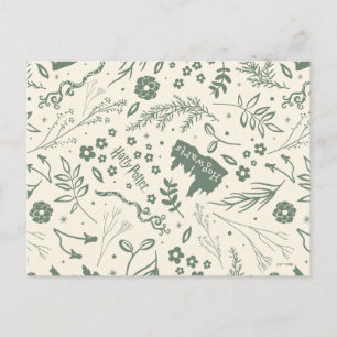 HOGWARTS™ Herbology Magic Pattern Postcard