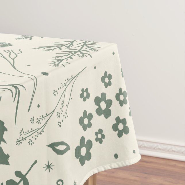 HOGWARTS™ Herbology Magic Pattern Tablecloth (In Situ)