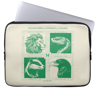 HOGWARTS™ House Animals Grid Laptop Sleeve