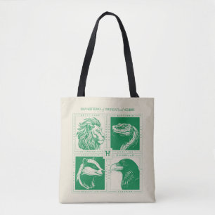 HOGWARTS™ House Animals Grid Tote Bag
