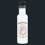 HOGWARTS™ School of Witchcraft and Wizardry Crest 710 Ml Water Bottle<br><div class="desc">Honor the legacy of the wizarding world with this timeless Hogwarts™ School of Witchcraft & Wizardry crest design. Featuring the iconic four-house shield — lion, serpent, badger, and eagle — this elegant artwork represents the unity and tradition of Gryffindor™, Slytherin™, Hufflepuff™, and Ravenclaw™. Rendered in a refined, vintage-inspired line style,...</div>