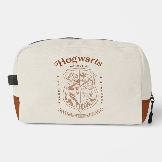 HOGWARTS™ School of Witchcraft and Wizardry Crest Dopp Kit (Front)
