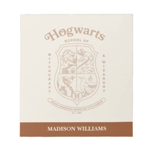 HOGWARTS™ School of Witchcraft and Wizardry Crest Notepad
