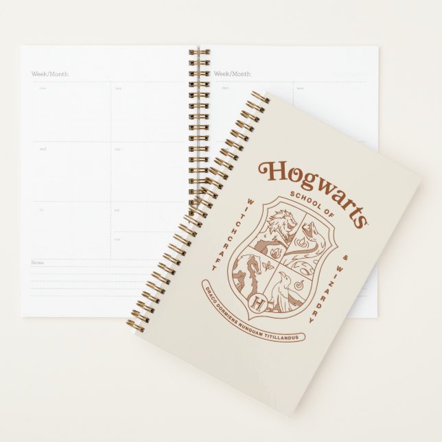 HOGWARTS™ School of Witchcraft and Wizardry Crest Planner (Display)