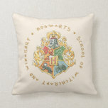 HOGWARTS™ School of Witchcraft and Wizardry Cushion<br><div class="desc">Check out this cute HOGWARTS™ crest featuring the RAVENCLAW™ raven,  SLYTHERIN™ snake,  GRYFFINDOR™ lion,  and HUFFLEPUFF™ badger.</div>