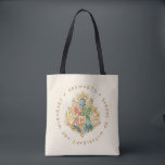 HOGWARTS™ School of Witchcraft and Wizardry Tote Bag<br><div class="desc">Check out this cute HOGWARTS™ crest featuring the RAVENCLAW™ raven,  SLYTHERIN™ snake,  GRYFFINDOR™ lion,  and HUFFLEPUFF™ badger.</div>
