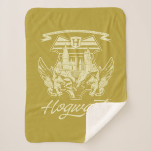 HOGWARTS™ Winged Shield Graphic Sherpa Blanket