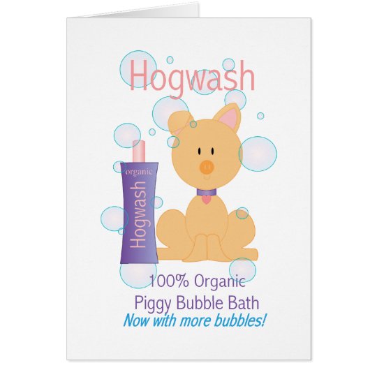 Hogwash Card