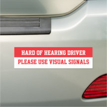 HoH Driver, Please Use Visual Signal - Warning