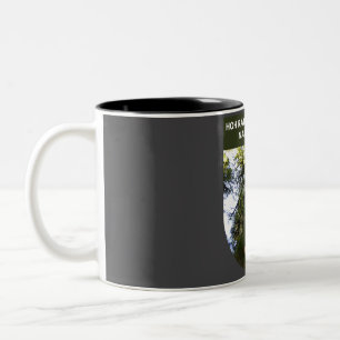 Hoh Rainforest Olympic National Park - Washington Two-Tone Coffee Mug