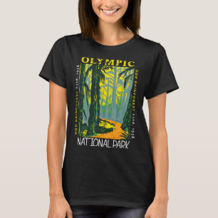 Hoh Rainforest Washington National Park Vintage T-Shirt