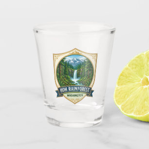Hoh Rainforest Washington Shot Glass