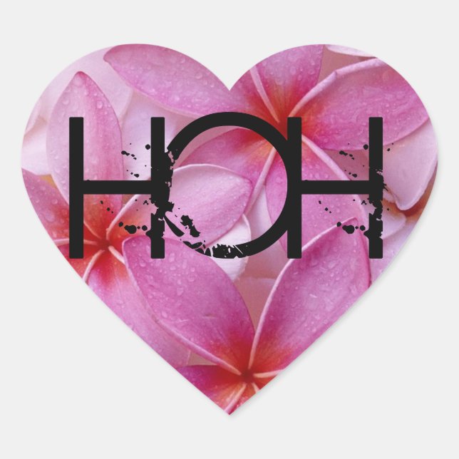 HOH x HOH Love Heart Sticker (Front)