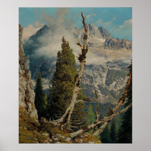 Hohe Tatra Rysy by Konrad Petrides Poster