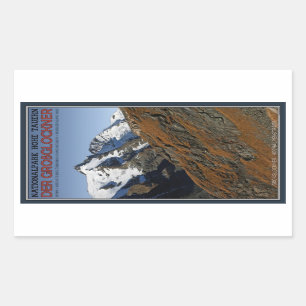 Hohe Tauern - Großglockner Rectangular Sticker