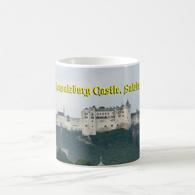 Hohensalzburg Castle, Salzburg, Austria Coffee Mug (Center)