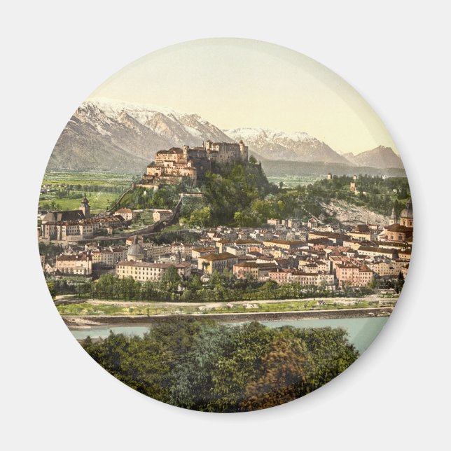 Hohensalzburg Castle, Salzburg, Austria Magnet (Front)