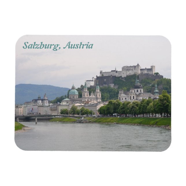 Hohensalzburg Castle, Salzburg, Austria Magnets (Horizontal)