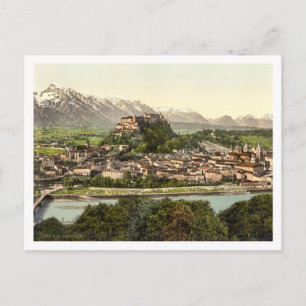 Hohensalzburg Castle, Salzburg, Austria Postcard