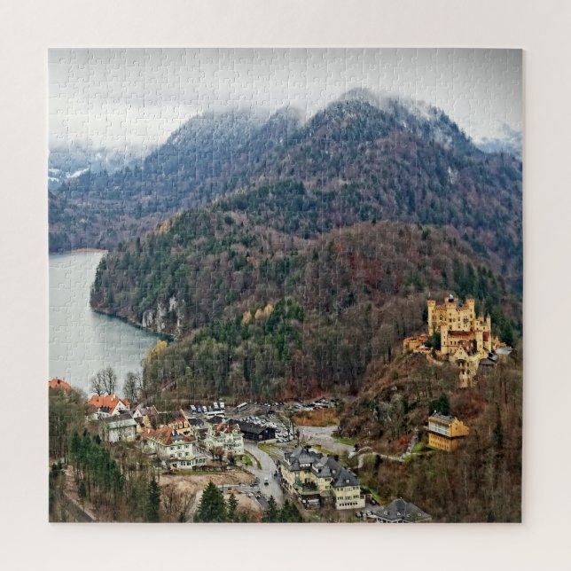 Hohenschwangau Castle - Germany - 20x20 - 676 pcs Jigsaw Puzzle (Vertical)