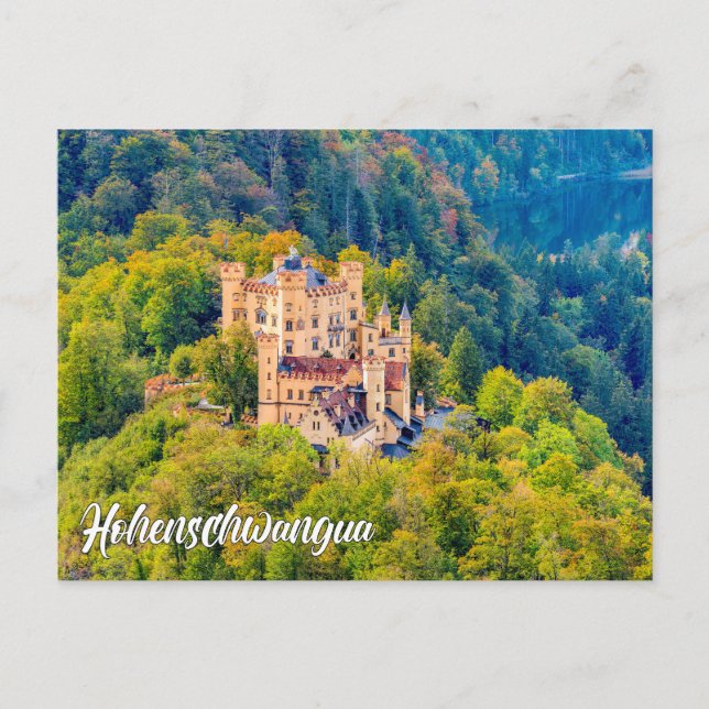 Hohenschwangau Castle, Germany Postcard (Front)