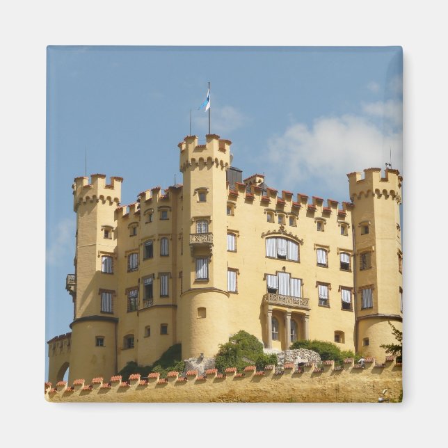 Hohenschwangau Castle Germany Tourist Gifts Magnet (Front)