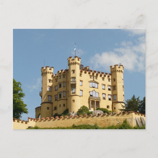 Hohenschwangau Castle Germany Tourist Gifts Postcard (Front)