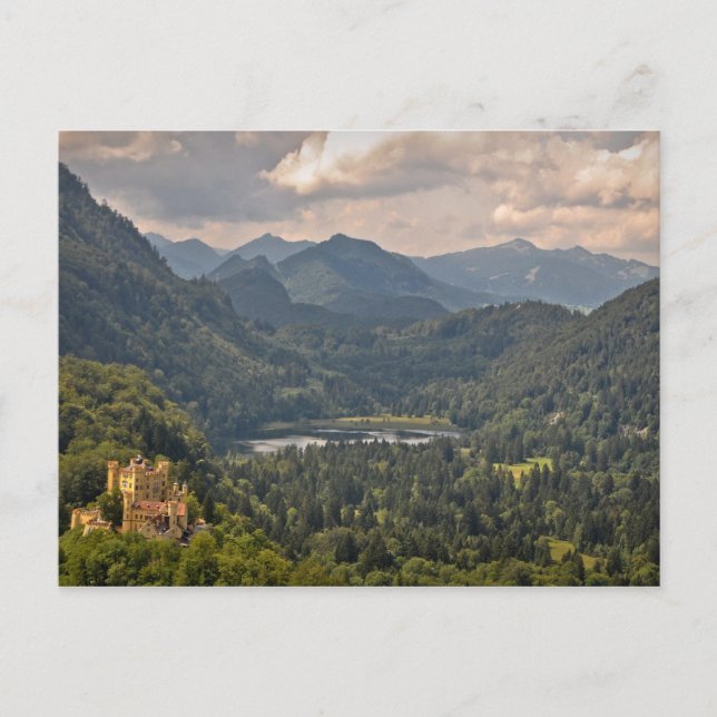 Hohenschwangau Castle in Bavaria, Germany Postcard (Front)