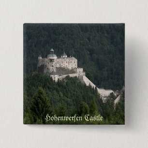 Hohenwerfen Castle 15 Cm Square Badge