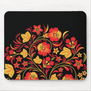 Hohloma Russian Folk Art Mousepad