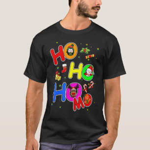 Hoho Homo Gay Christmas Santa Hat Love Is Love Lgb T-Shirt