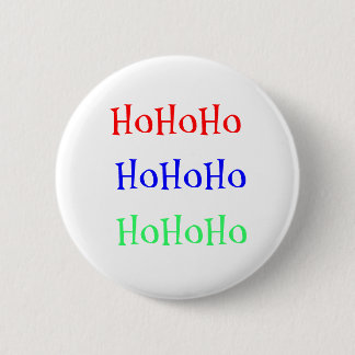 HoHoHo, 6 Cm Round Badge