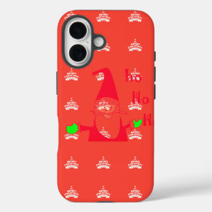 HoHoHo! Best wishes for Christmas From Santa iPhone 16 Case