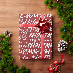 HoHoHo Christmas Pattern Wrapping Paper