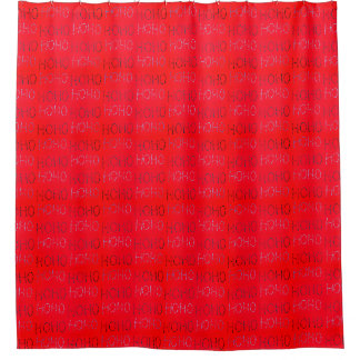 Hohoho Christmas sage green Wrapping Paper Shower Curtain