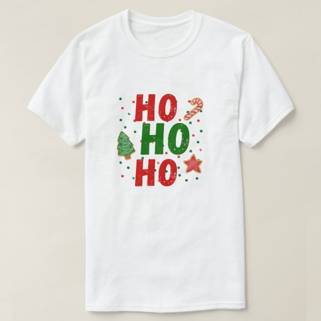 HoHoHo Christmas T-Shirt (Design Front)