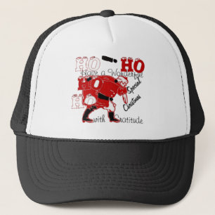 HOHOHO Have a Wonderful Christmas With Gratitude Trucker Hat