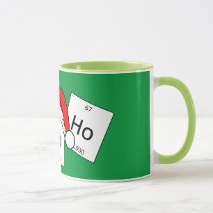 HoHoHo Holmium Chemistry Element Christmas Pun Mug