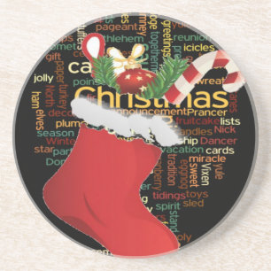 HoHoHo! Merry Christmas GIFTS and a Happy New Year Coaster